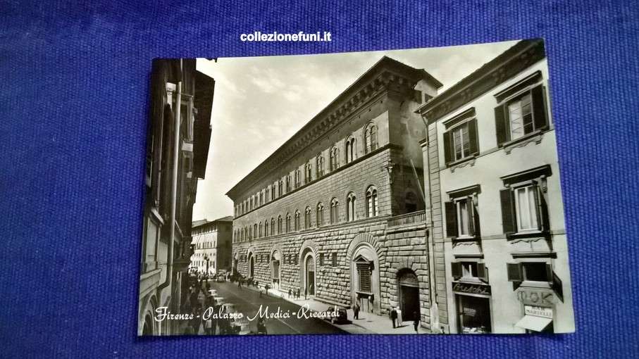 Cartolina Firenze Palazzo Medici-Riccardi.